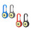 4Pcs Camping LED Flashlight Pocket Lamp Bright Torch with Hook 1