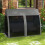 Three-Seater Convertible Swing Chair/Bed- Grey 5