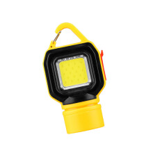 Portable LED Lamp with 5 Adjustable Brightness ABS-Yellow