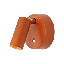 Rechargeable Wall Lamp Adjustable Magnetic Spotlight-Orange