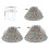 Simple Pendant Light Table lamps Shade Wall Light-Height 143mm 3