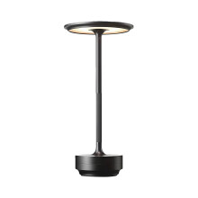 Energy Saving Round Head Lamp Portable Night-Black 6000 Mah