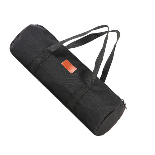 Zippers Duffels Bag with Handle Foldable Camping Tent-Black