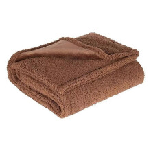 (XS, brown) Waterproof Pet Blanket for Small Medium Dogs Sofa Couch Cover Sherpa Fleece Flannel Puppy Blanket Furniture Protector