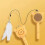 (With telescopic rod, Yellow) Interactive Cat Toys,3 Function Cat Toy(comb,laser,Retractable Cat-Teasing Wand) 1