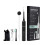(A, black) Portable Electric Waterproof Teeth Cleaner 1