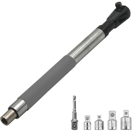 Offset Extension Wrench for Electric Drill,Impact Wrench Extender for Socket Set