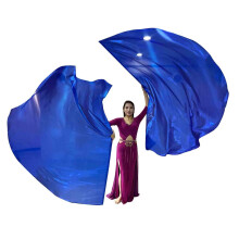 Lobpreis- und Tanzfahnen-Set, Polyester, glitzernd