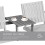 2-Seater Garden Bench Antique Loveseat for Yard 8