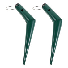 2Pièces Outil Jardinage Manganèse Bleu Pour Trou De Plantation Précis