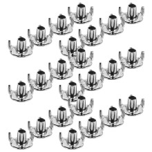 40Pièces Grips Crampons Crampons Métalliques Pour Bottes Et Chaussures