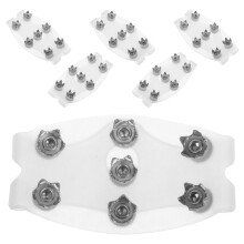 3Paires Grips Glissants De Pour Hiver En Silicone Tpe