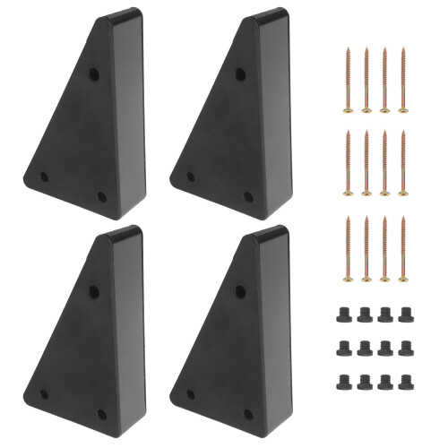 4Pièces Pieds D'angle Pour Stabilité