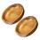 2Pcs Wooden Spoon Holder for Kitchen Rustic Multi-Use Utensil Rest 1