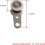 Bqlzr 10pcs Rollers for Bay Windows/sliding Doors - Metal And Plastic - 4.5 X 1.9-XinHan 5