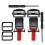 1Set Motorhelm Quick Release Sluiting Zwart Nylon ABS Gemakkelijk 1