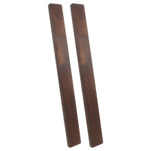 2Pcs Pressure Treated Coffee Wood Blocks Durable for Craft and Garden