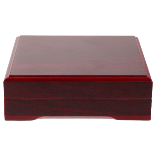 Chocolate Storage Case with Satin Interior for Medals