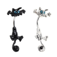 2St Schattige Buikpiercing Stainless Steel Stijlvolle Vrouwen