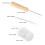 1Set Portable Book Repair Kit Wooden Awl Sewing Thread Assorted Colors 2