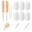 1Set Portable Book Repair Kit Wooden Awl Sewing Thread Assorted Colors 5
