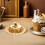 20Pièces Mini Plateaux Dorés Pour Décorations De Gâteaux 3