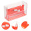 3St Compacte Dubbele Draadinsteek Tool Kunststof Naaiaccessoire 5