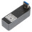 2Pcs Rotatable USB Hub Grey Multi-Port USB Splitter for Data Charging 9