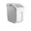White Multi-Functional Rice Cylinder with Measuring Cup and Wheels 5