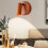 Rechargeable Wall Lamp Adjustable Magnetic Spotlight-Orange 7