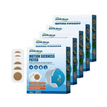 5x Motion Sickness Patch Travel Relaxation Seasick Airsickness Fast Acting Relief Vomiting Anti Headache Nausea Dizzy Plaster