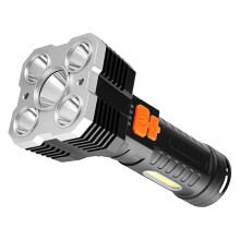 WQQZJJ Outdoor Lights Flashlight Outdoor Led Household Portable COB Side Light Charging Lighting Electric Torch Strong Light Flashlight