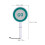 2St Multifunctioneel Stopbord Plastic Met LED Voor Veiligheid 2