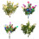 Outdoor Solar Pathway Light Gardenias Shape Landscape Light-2 2