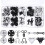 Complet De Boutons Crochets Métalliques Pour Couture Durable 6