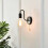 Pull Chain Wall Sconce Light with Switches-With light source 5