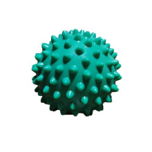 (silver, 7.5CM) Yoga Hedgehog Ball Foot Massage Ball PVC Muscle Roller Trigger Point Massage Ball Fitness Ball for Deep Tissue Release