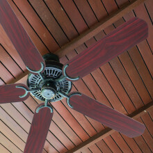 5Pcs Wooden Ceiling Fan Replacement for Home Use Assorted Color