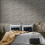Grey Gold Geometric Wallpaper Textured Metallic Feature Wall 4