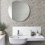 Grey Gold Geometric Wallpaper Textured Metallic Feature Wall 9