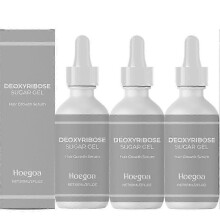 3X Deoxyribose Sugar Gel Hair Growth, 60ml Deoxyribose Hair Growth Gel, Anti Hair Loss & Anti-Dandruff Scalp Treatment