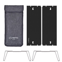 Table pliante portable ultra-légère d'extérieur AOTU AT6759 (noire)