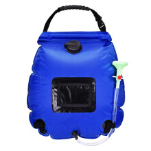 AT6628 20L Outdoor Solar Shower Bag (Color: Blue)