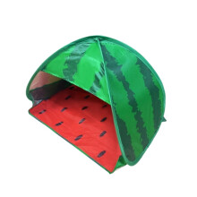 Automatisches Schnellöffnungs-Sonnenschutz-Kopfstützenzelt für den Innen- und Außenbereich, Größe: M 70x50x45cm (Wassermelone)