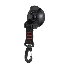 PCS Car Tent Suction Cup Home Users Outside Travel Portable Suction Cup Hook Round Carabiner(Red)