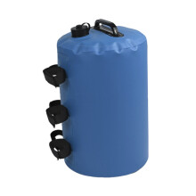 Multi-functional tent with water and sand filling, windproof and fixed water bag, size: 24x34cm (blue)