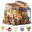 Ξύλινο παζλ 3D - Μινιατούρα σπιτάκι Emily's Flower Shop, εσωτερική διακόσμηση παζλ 1