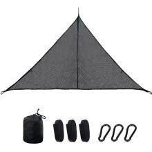 Große Hängematte für mehrere Personen, ideal für Outdoor-Aktivitäten, wie z. B. ein Baumzelt oder eine Hängematte in Dreiecksform (Seit
