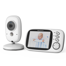 BabyPhone 120 - 3.2" LCD Monitor - Temperature Control - Night Vision - Up to 260m Range - 120 Angle