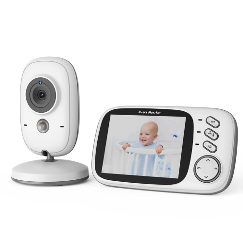 BabyPhone 120 - Οθόνη LCD 3,2" - Έλεγχος θερμοκρασίας - Νυχτερινή όραση - Εμβέλεια έως 260